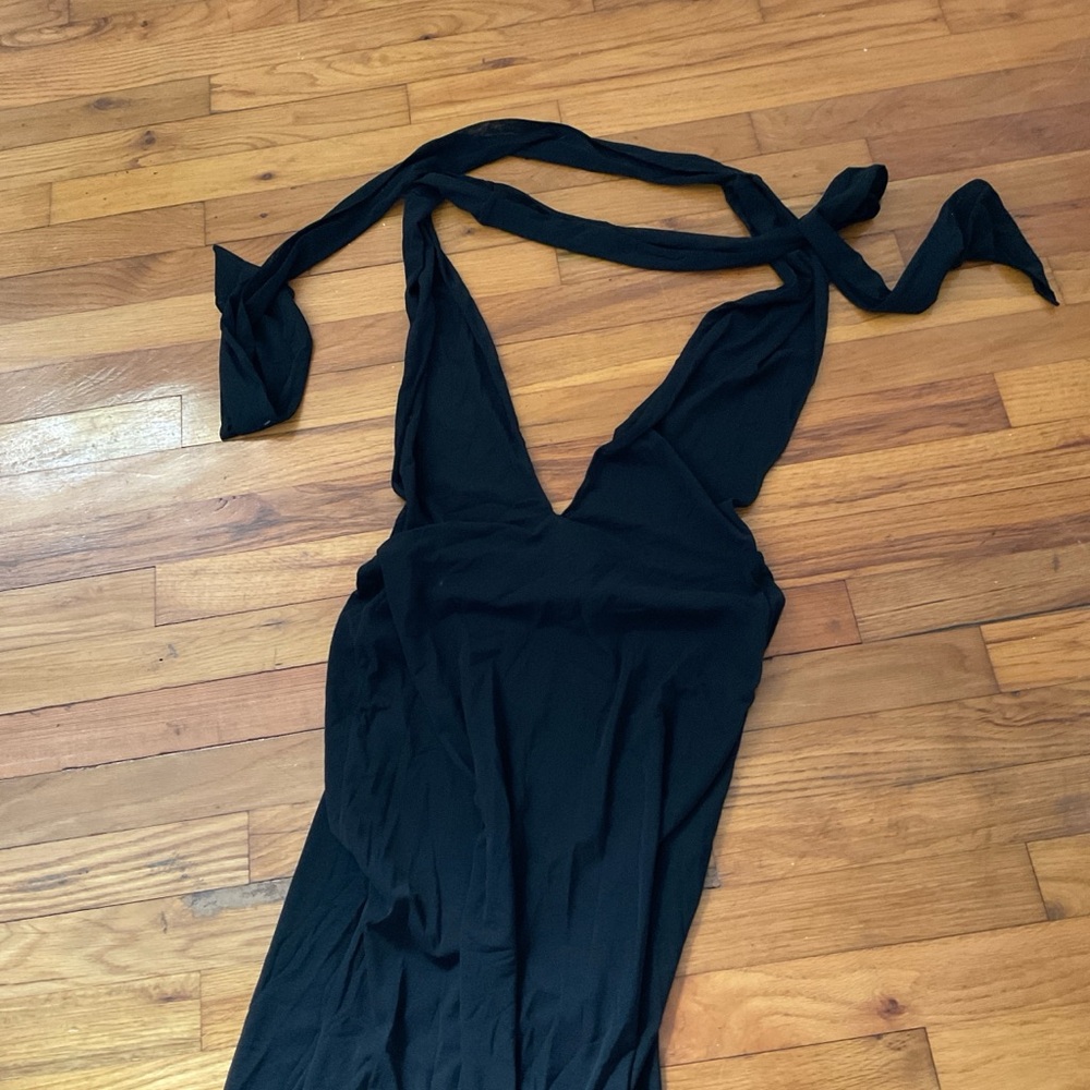 Skims summer mesh halter dress